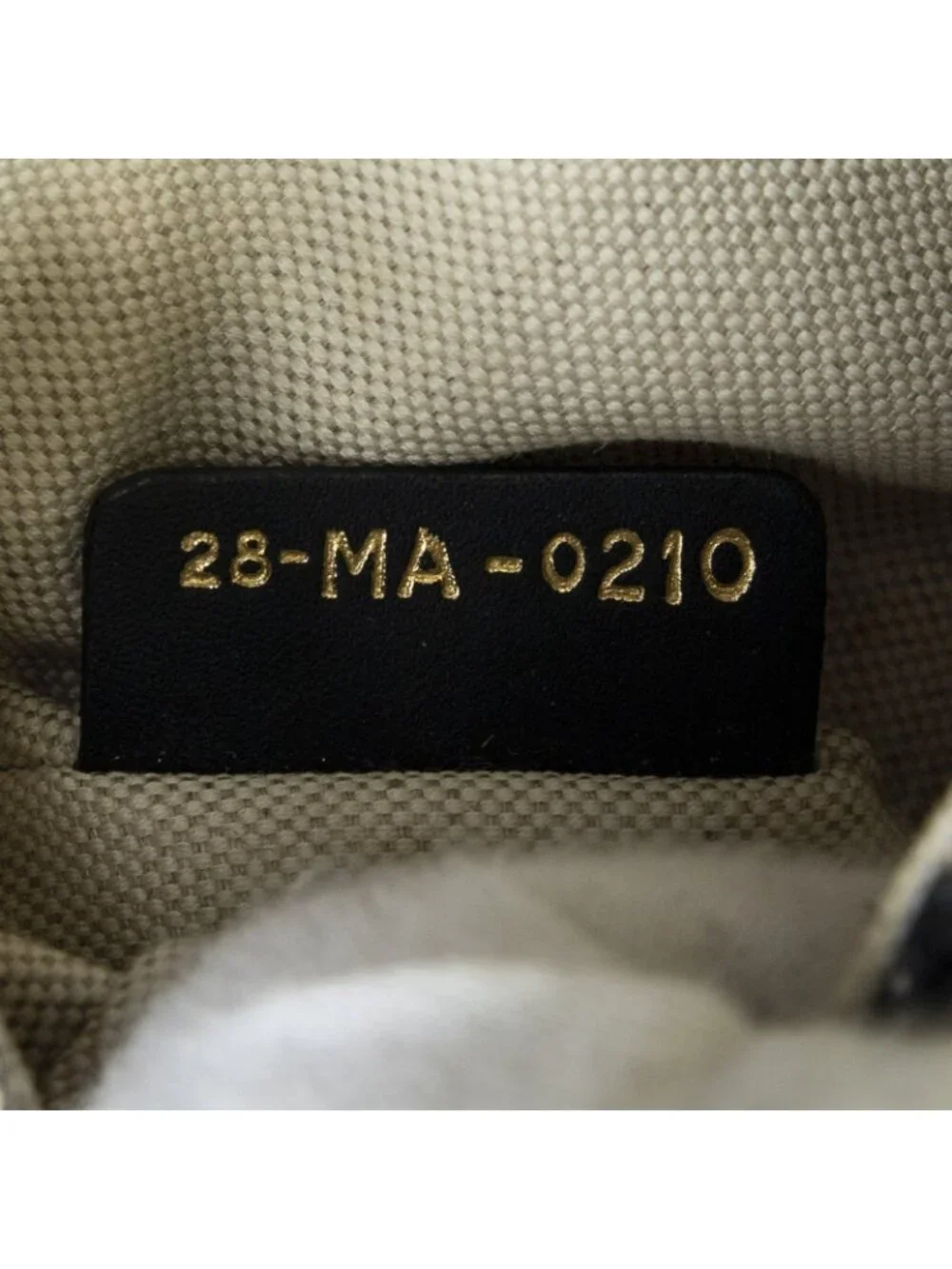 Dior New Saddle Bag Navy Beige Oblique Peacock Canvas - Picture 10 of 10